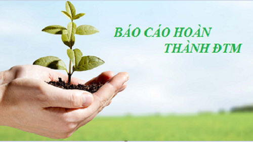 Báo cáo Hoàn thành Đánh giá Tác động Môi trường