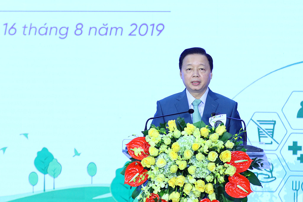 Bộ trưởng Trần Hồng Hà: Ngành Tài nguyên và Môi trường - Y tế cần phối hợp chặt chẽ, chung tay chống rác thải nhựa