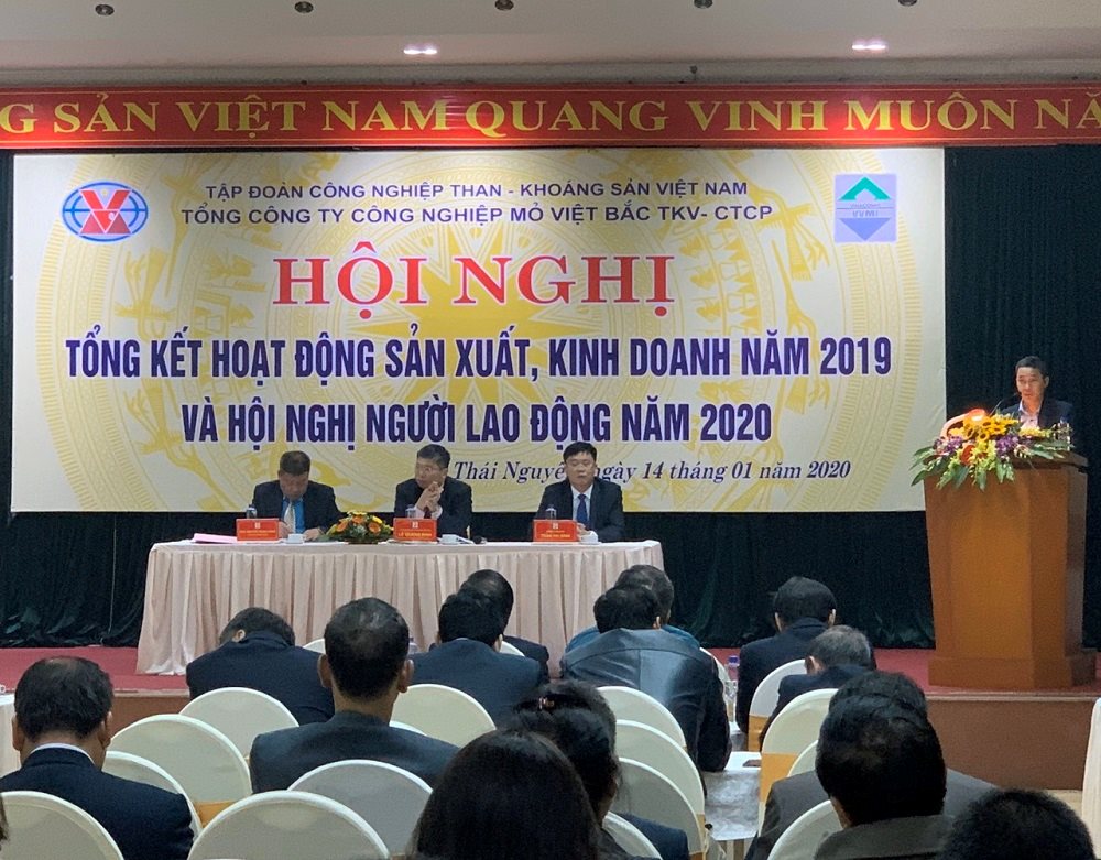 Mỏ Việt Bắc triển khai nhiệm vụ năm 2020